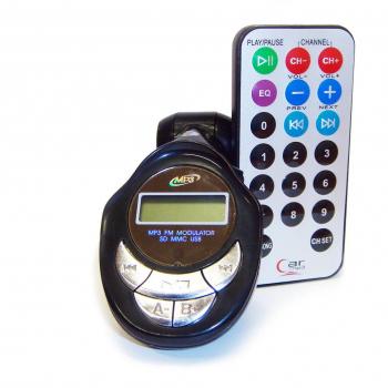 ITAL transmisor mechero para radio coche FM125 / usb pen drive mp3 tarjetas SD / adaptador con mando a distancia para escuchar musica por los altavoces de los coches