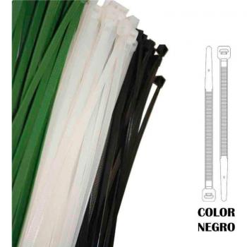 Bridas negras 250x4,8 mm. (bolsa 100 uni)