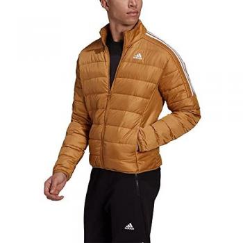 Parka Adidas Essentials Amarillo para Hombre Talla L con Aislamiento Down
