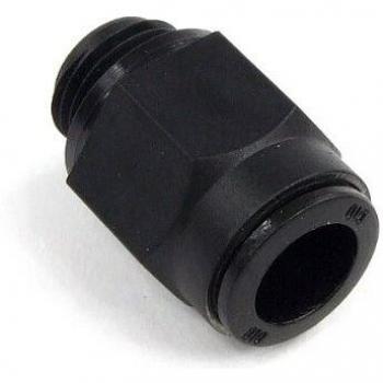 10mm G1/4 Black Plastic Plug Fitting for Water Cooling