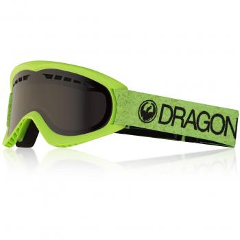 Dragón verde oscuro DX gafas de nieve de humo