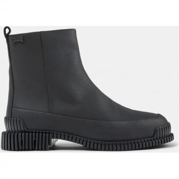 Camper Pix Women's Black Smooth Leather Ankle Boots