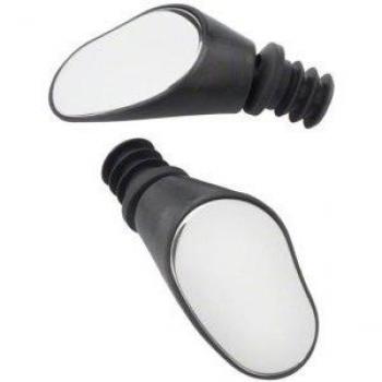 Sprintech Adjustable Black Handlebar Racing Bicycle Mirrors (Pair)