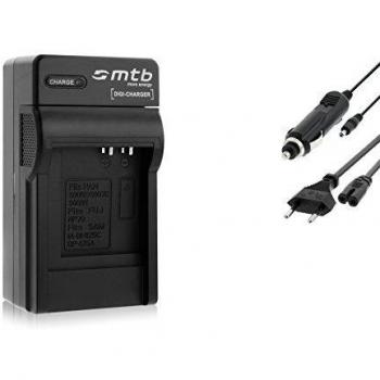 Cargador de Coche y Corriente CGA-S007 / BCD10E Compatible con Panasonic Lumix DMC-TZ1, TZ2, TZ3, TZ4, TZ5, TZ11, TZ15, TZ50
