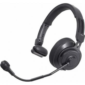 Audio-Technica BPHS2S-UT Single-Ear Stereo Headset with Microphone, Unterminated Connector