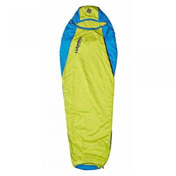 COLUMBUS Misti 60 L Saco de Dormir, Unisex Adulto, Amarillo, 210 x 80/50 cm