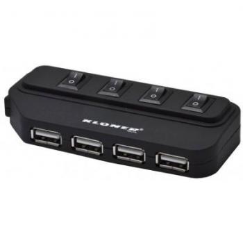 HUB 4 Puertos USB Kloner