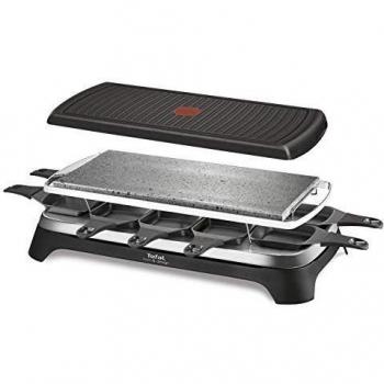 Raclette Tefal Inox & Diseño 3 en 1 para 10 Personas 1350W