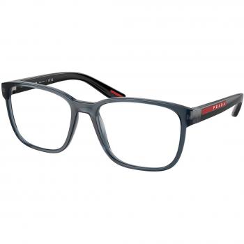 Prada Linea Rossa PS06PV CZH1O1 Men's Eyeglasses Blue Size 57 - Frame Only, Blue Light Block Available