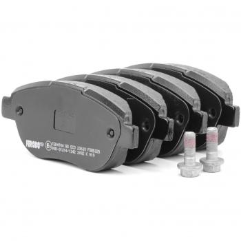 Pastillas de freno FERODO FDB5028 - Juego de 4 pastillas para CITROËN Xsara Picasso, C4, C3 y PEUGEOT 206, 307, 207, Partner, 100