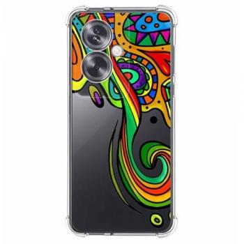 Funda de Silicona Antigolpes para Oppo A79 5G con Diseño de Colores y Dibujos