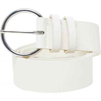 Urban Classics Basic Cream PU Belt