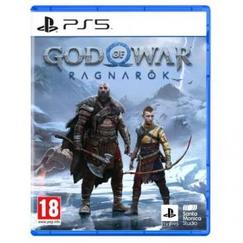 God of War Ragnarök - Juego para Consola Sony PlayStation 5 PS5, compatible con PS5, aventura de acción, mundo abierto, narrativa inmersiva, gráficos mejorados, multijugador no disponible