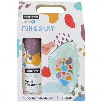 Suavinex Kids Pack Spray Desenredante 250 ml + Cepillo Desenredante