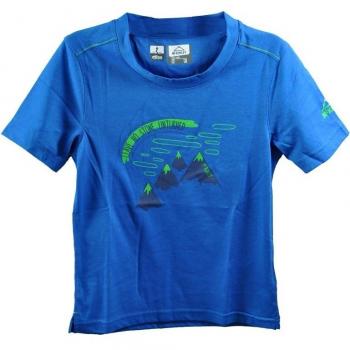 McKinley Kinder Wander Freizeit Funktions T-camiseta kupuna UV-protección con Royal blue royal / green Talla:6 años