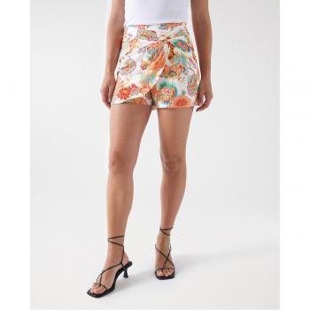 Salsa Jeans - Falda pantalón corta con estampado floral