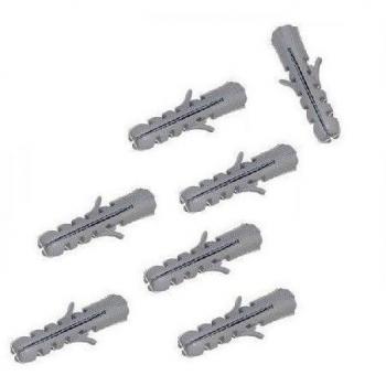 Taco de Expansión de Nylon 6mm Gris (100 Uds) GSC 0301305
