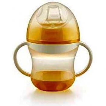 Vaso de Aprendizaje Antifugas con Tapa Piña - Thermobaby
