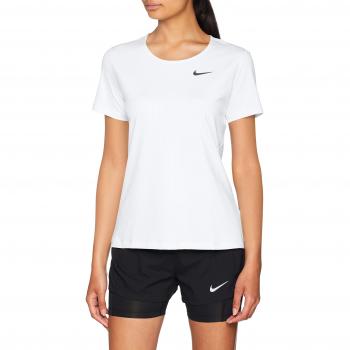 Nike Dri-fit Victory Long Sleeve, Jersey Deportivo para Mujer, Blanco