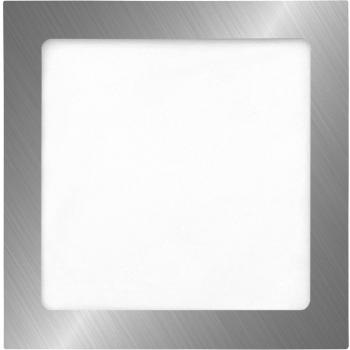 Downlight LED Empotrable Cuadrado Garza 18W 1600lm Luz Fría 6500K Acabado Níquel