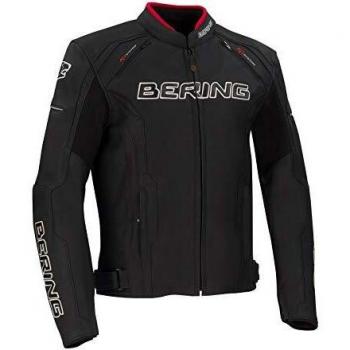 BERING Chaqueta moto BORG Negro, Negro, XL