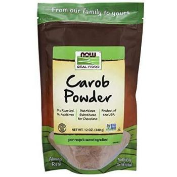 Carob Powder Roasted, 12 oz by Now Foods