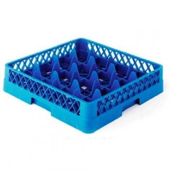 Lacor - 69214 - Cesta Base 16 Compartimentos 50x50x10 -Azul