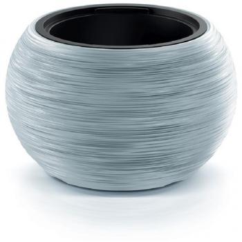 Macetero FURU Gris con Depósito, 43,5x43,5x27,5 cm, Capacidad 11L