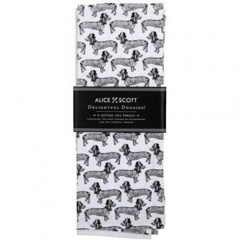 Conjunto de Paños de Cocina Galison Alice Scott 2 Piezas