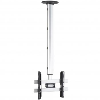 Soporte de Techo Universal VESA para TV CM3 Maxi, Plata, Ajustable 127-238 cm, Compatible con Pantallas de 26-40 pulgadas hasta 50 kg