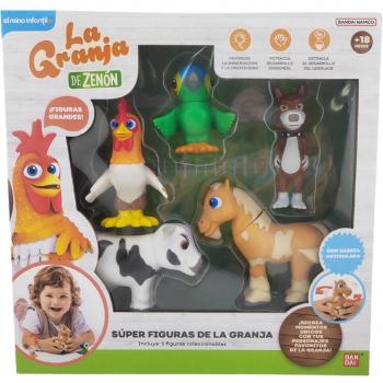 Pack 5 Súper Figuras La Granja de Zenón