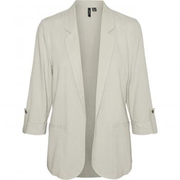 Vero Moda Jesmilo Loose 3/4 Sleeve Blazer in Beige