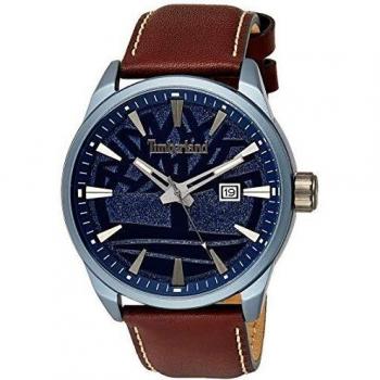 Timberland Mens Analogue Quartz Watch with Leather Strap TBL15576JLU.03
