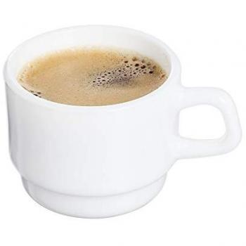 Juego de 12 Tazas de Café Opal Arcoroc Restaurant Vidrio 80 ml