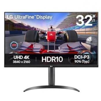 LG UltraFine 32 4K UHD Monitor 31.5 VA HDR10 Adjustable Height with Speakers