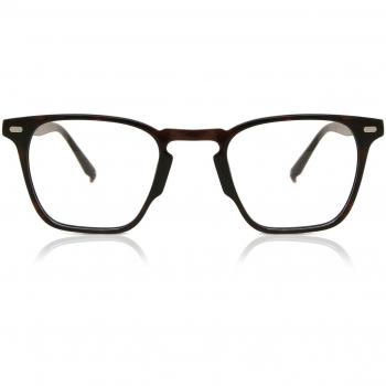 Square Full Rim Plastic Men's Prescription Glasses Tortoiseshell Size 50 - Blue Light Block Available - Free Lenses - Arise Collective