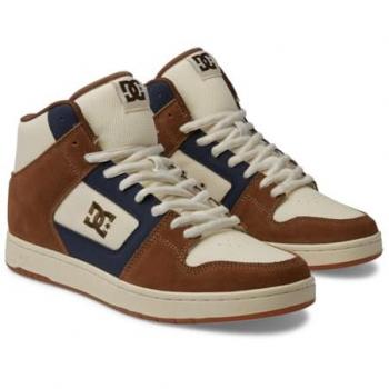 Zapatillas Altas DC Manteca 4 Hi para Hombre - Color Marrón - Tallas Disponibles: 6.5 UK a 11 UK