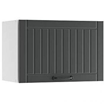 Armario colgante Fame-Line Vicco, Antracita/Blanco, 60 cm Plano