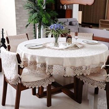 tela de lujo de estilo europeo/ table/ redondo/ tabla/ Gabe/ table-A 65x185cm