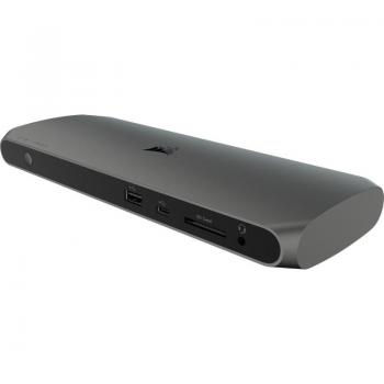Docking Station Corsair TBT100 Thunderbolt 3 con 2 DisplayPort, 9 puertos y hasta 40000 Mbit/s