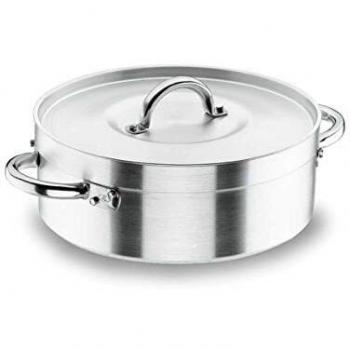 Lacor Cacerola, Aluminio, Plata, 40 cm