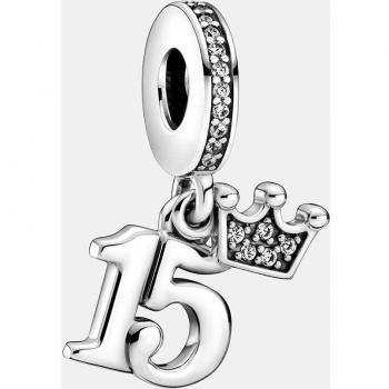 Charm Colgante 15 Cumpleaños de Plata