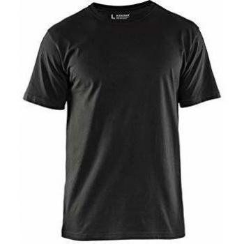 Blaklader Round Neck T-Shirt Pack of 5 Black XXXL