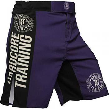 Hardcore Training Fight Shorts Men's Recruit Pantalones Cortos Hombre Negro Rojo Azul Púrpura Verde Boxeo MMA BJJ Fitness Artes Marciales