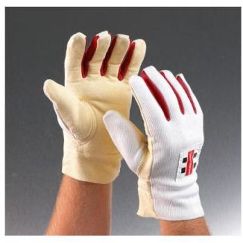 GRAY-NICOLLS Gamuza Guantes Internos Acolchados para Wicket Keeping, L