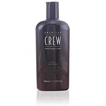 American Crew 3-in-1 Tea Tree Shampoo, Conditioner & Body Wash 450ml