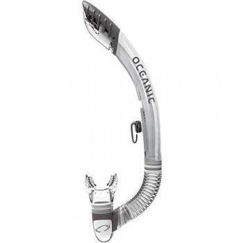 Oceanic 07.1210.29 - Ultra Dry 2 Snorkel, Clear/Titanium