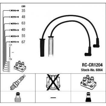 Cables de encendido NGK 6864