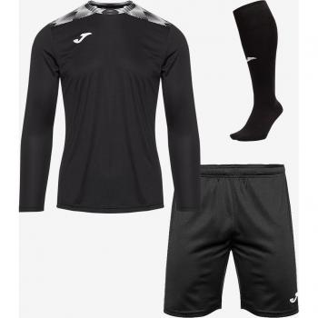 Set de fútbol Joma Zamora VIII negro para hombre y niño