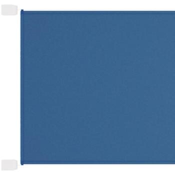 Toldo vertical de tela oxford azul 100x270 cm
